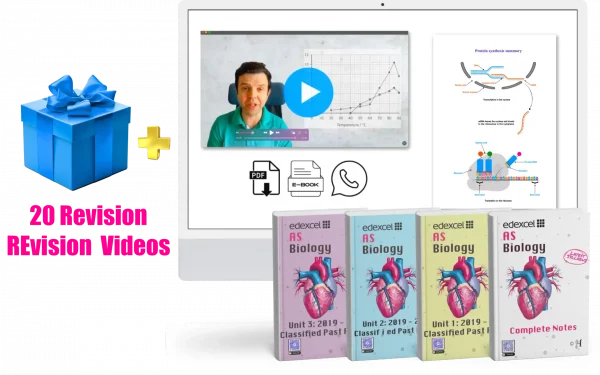 IAL Units 1 + 2 + 3 Biology Complete Course