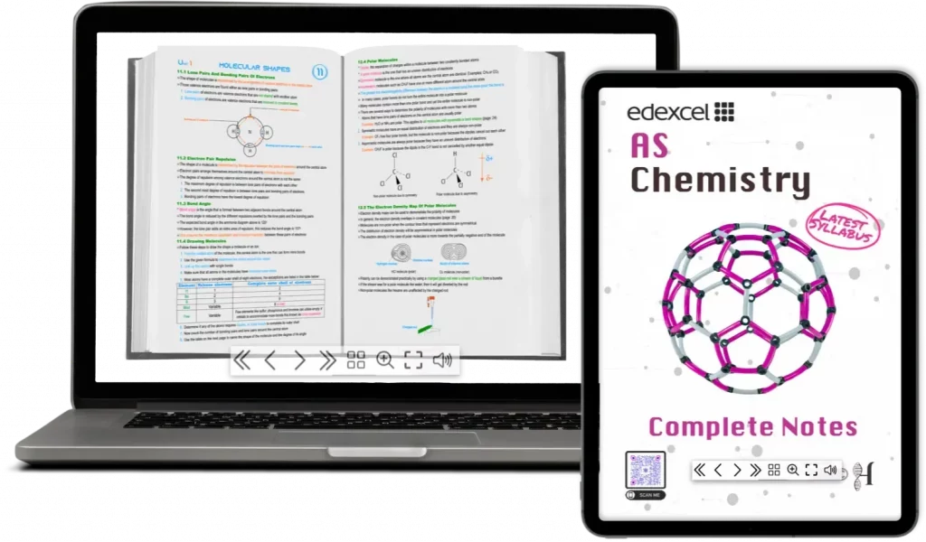 IAL AS Chemistry eBook + Interactive Quizzes & Flashcards — Complete AS
