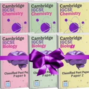 IGCSE Biology & Chemistry Solved Past Papers Package