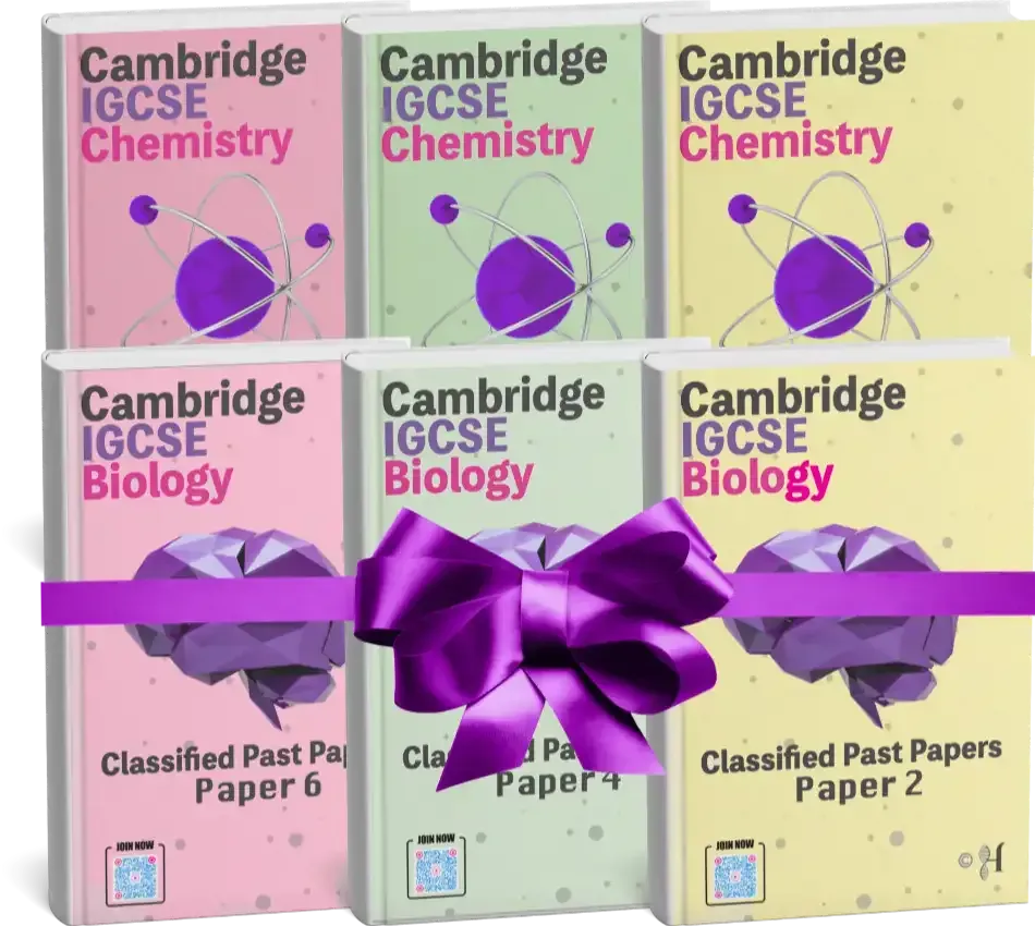 IGCSE Biology & Chemistry Solved Past Papers Package