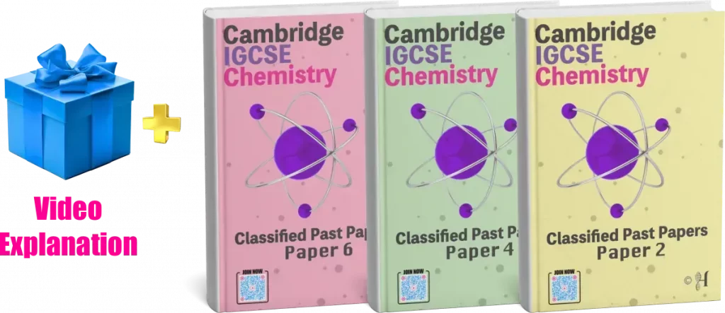 Cambridge IGCSE Chemistry Solved Past Papers + Video Explanations