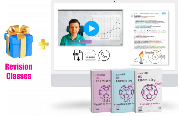 IAL AS Chemistry Units 2 + 3 Chemistry Complete Course