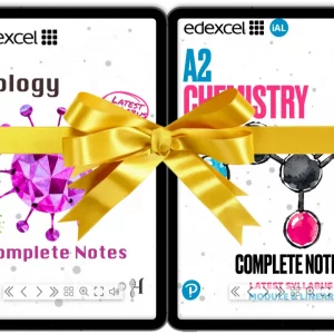 Edexcel International A Level A2 Biology & Chemistry Ebook Package (Units 4–6) + Interactive Quizzes, Flash Cards & Summaries (2026–2027)