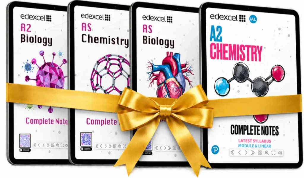 Edexcel International A Level Biology & Chemistry Complete Notes Bundle – AS & A2 Units 1–6 | 4 eBooks | 2026–2027