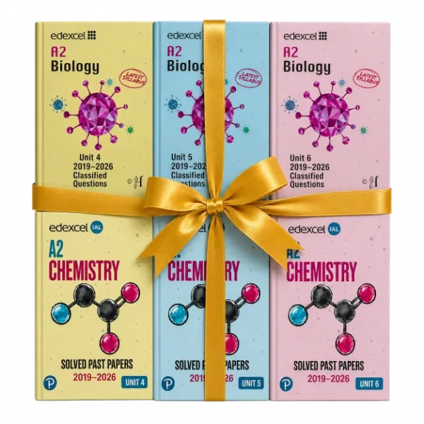 Edexcel IAL A2 Biology & Chemistry Solved Past Papers Bundle — Units 4, 5 and 6