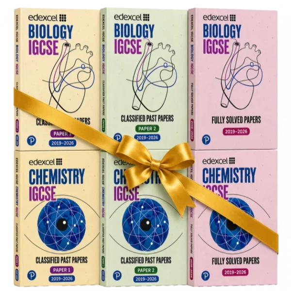 Edexcel International GCSE Biology & Chemistry Solved Past Papers Bundle