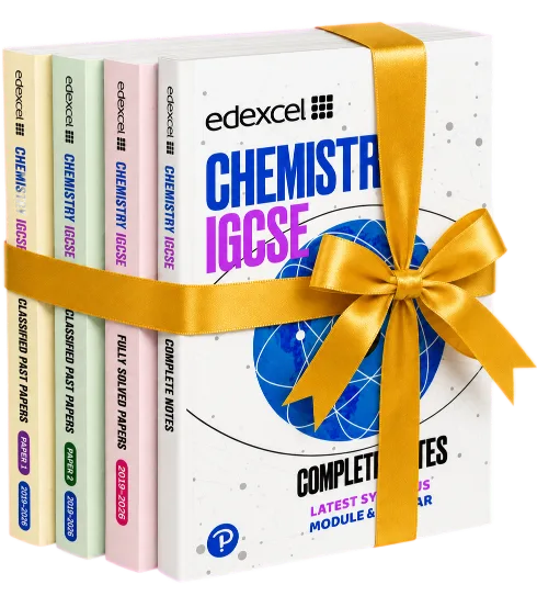 Edexcel International GCSE (IGCSE) Chemistry Complete Notes & Solved Past Papers (4CH1) — Papers 1 and 2