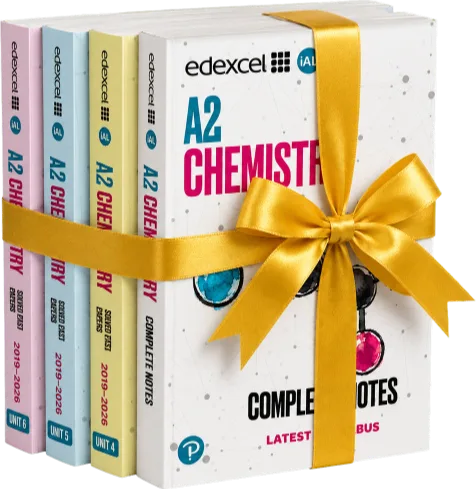 Edexcel IAL A2 Chemistry Complete Notes & Solved Past Papers — Units 4, 5 and 6