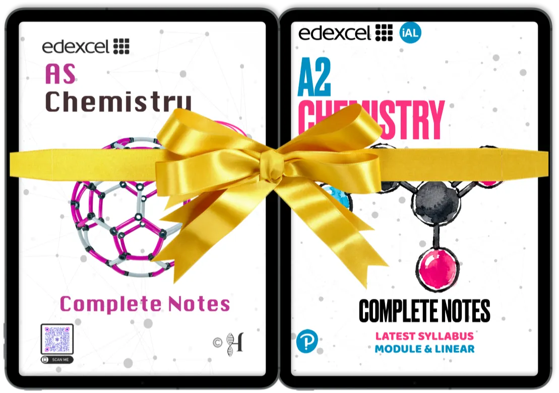 Edexcel International A Level AS Chemistry & A2 Chemistry Ebook Package (Units 1–6) + Interactive Quizzes, Flash Cards & Summaries (2026–2027)