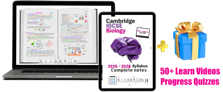Cambridge IGCSE Biology Notes cover