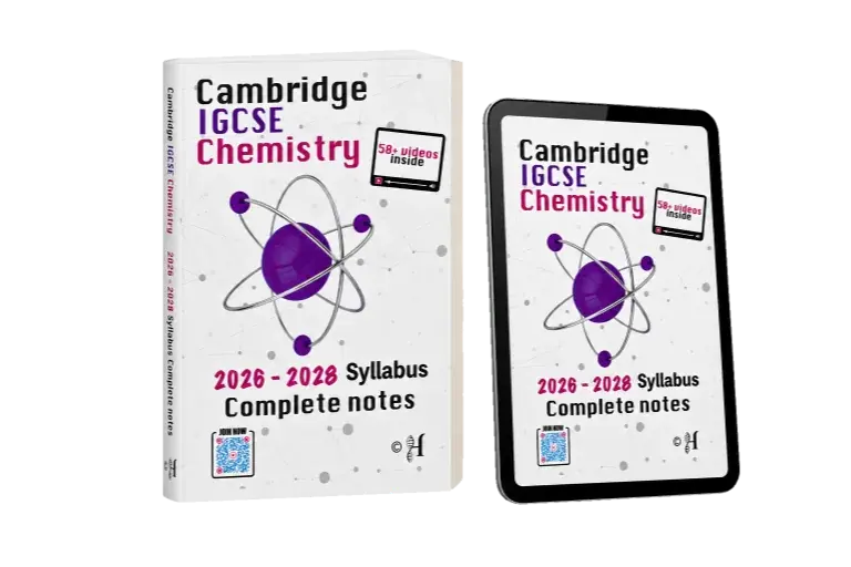 Cambridge IGCSE Chemistry Notes cover