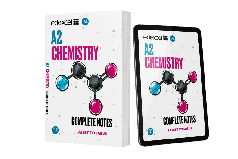 Edexcel IAL Chemistry Notes cover