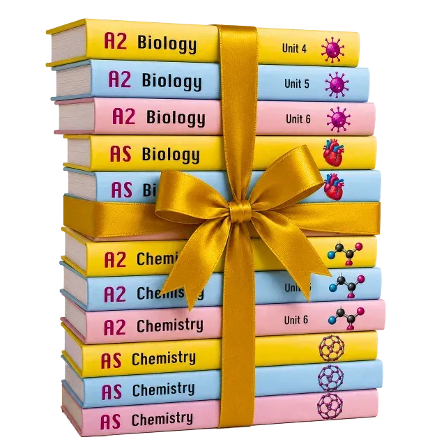 Edexcel IAL Biology and Chemistry complete solved past papers, units 1 to 6