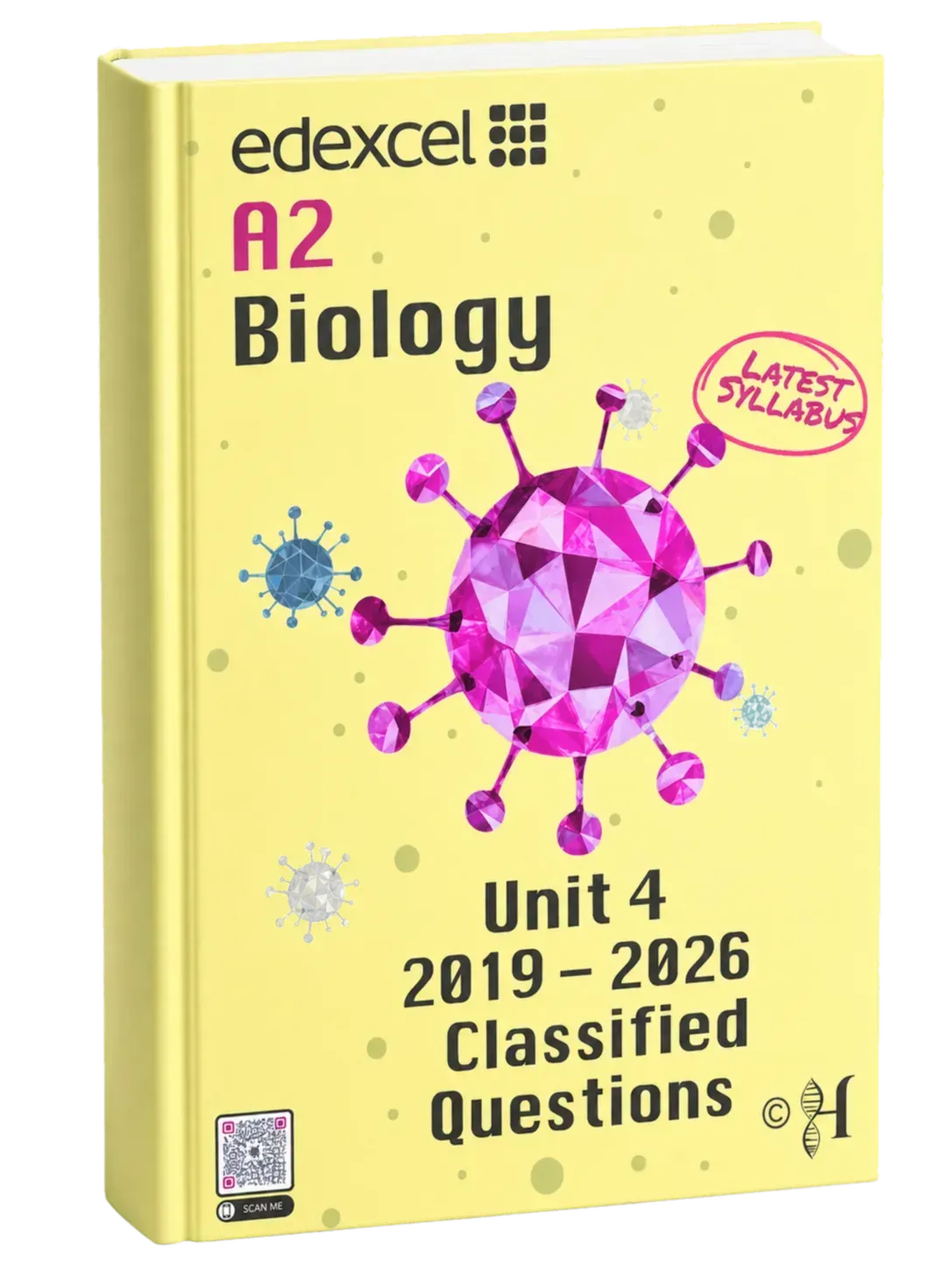 Edexcel IAL Biology Unit 4 solved past papers book cover