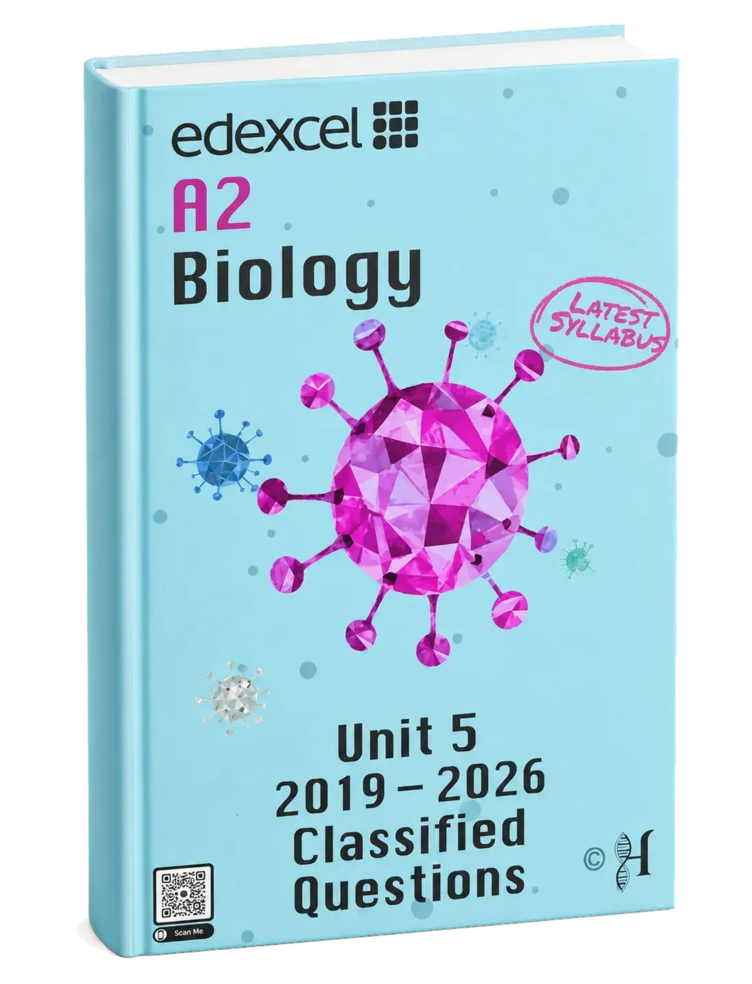 Edexcel IAL Biology Unit 5 solved past papers book cover