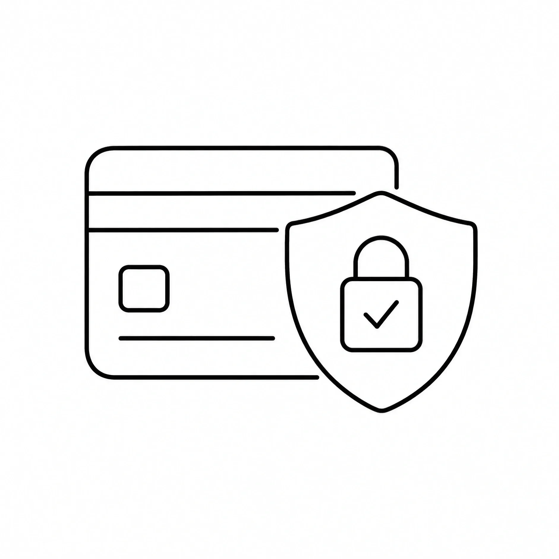 Line illustration of secure payment for an International A Level Biology course
