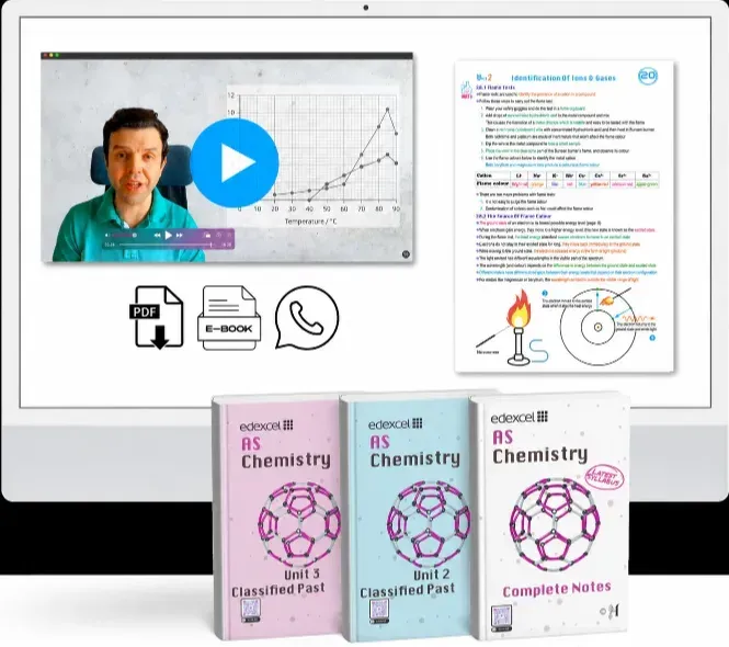 IAL Chemistry Units 2 and 3 course book cover