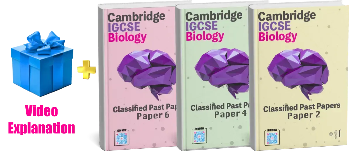 IGCSE Biology Papers 2, 4 and 6 solved past papers with step-by-step video explanations from Chem Bio