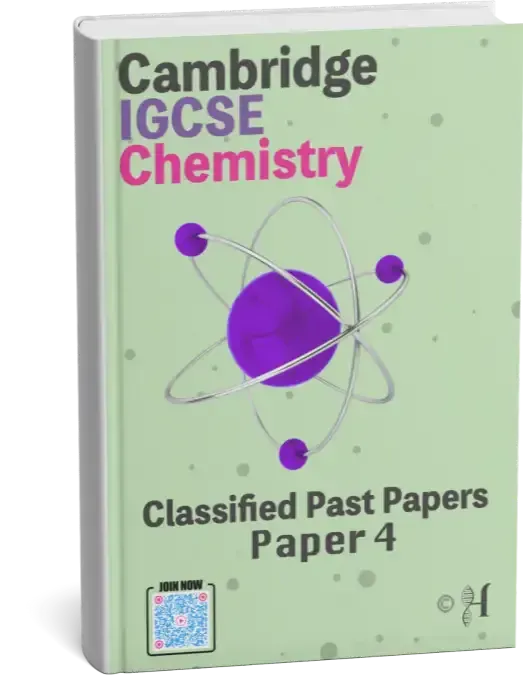 Cambridge IGCSE Chemistry Paper 4 solved past papers cover