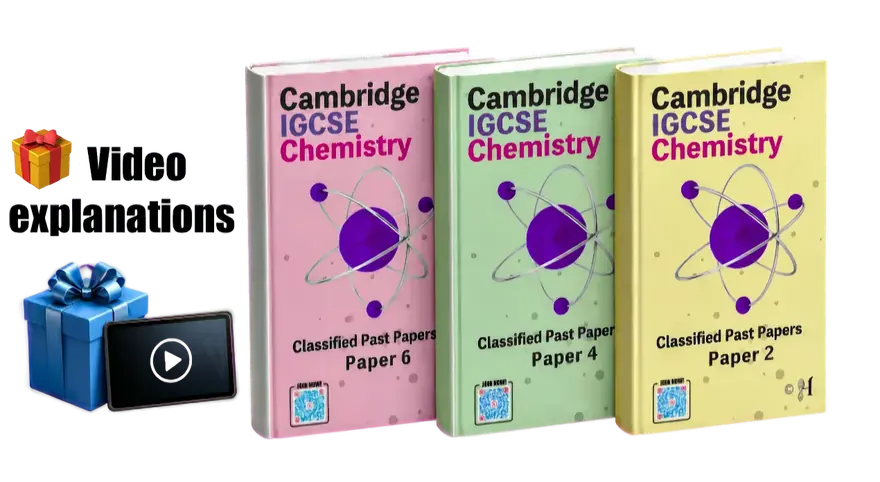 IGCSE Biology and Chemistry solved past papers bundle